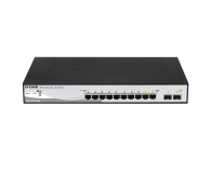 D-Link 12p DGS-1210-10P (10x100/1000Mbit 2xSFP Combo) - 59077 - zdjęcie 2